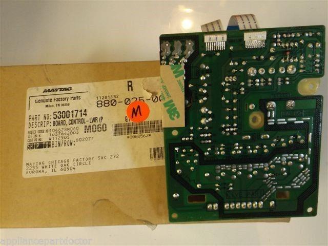 Maytag Microwave 53001714 Board, Control (pcb) NEW IN BOX Maytag Microwave 53001714 Board, Control (pcb) NEW IN BOX